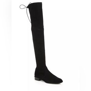 Stuart Weitzman Lowland Suede Thigh-High Boots 7